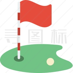 高尔夫球运动图标
