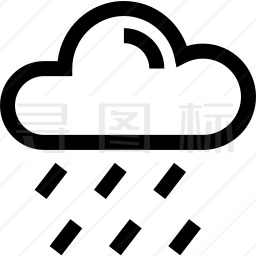 大雨图标