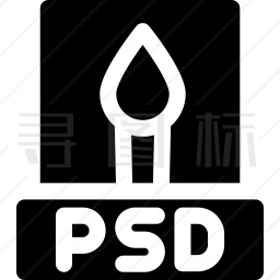 PSD图标