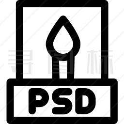 PSD图标