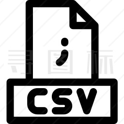 csv图标