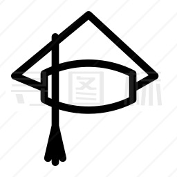 学位帽图标