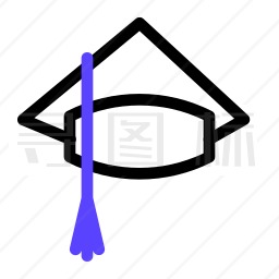 学位帽图标