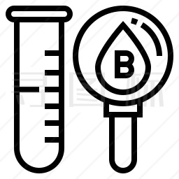 血液测试图标