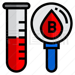 血液测试图标