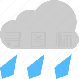 冰雹图标