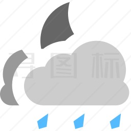 下雨图标