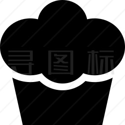 纸杯蛋糕图标