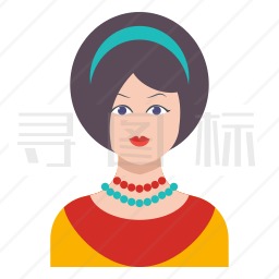 女孩图标