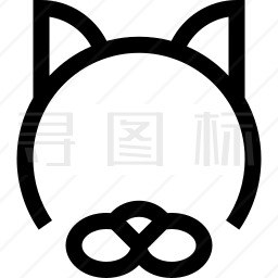 猫面具图标