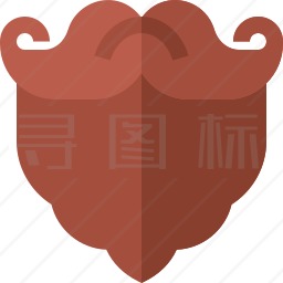 小胡子图标