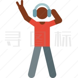 电台的音乐节目主持人图标