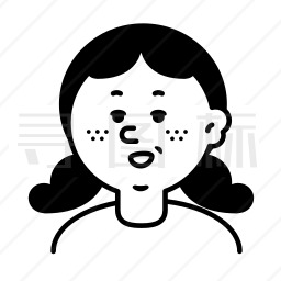 女孩图标