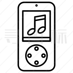 MP3播放器图标