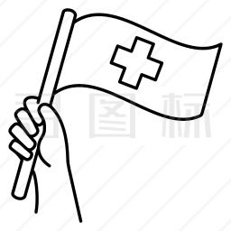 瑞士旗帜图标