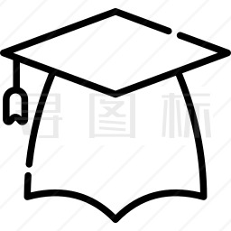 学位帽图标