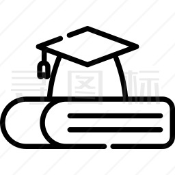 学位帽图标