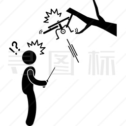 操控无人机图标