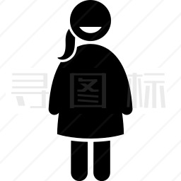 女孩图标