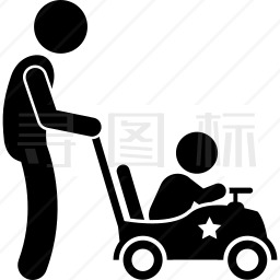 母亲与宝宝图标