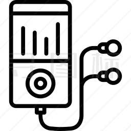 MP3播放器图标