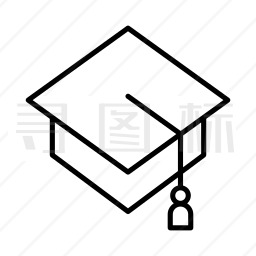 学位帽图标