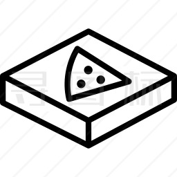 比萨盒图标
