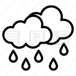 下雨图标