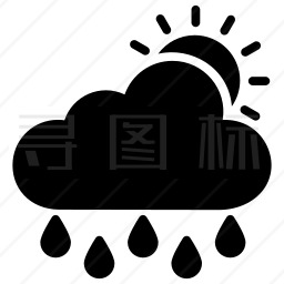 下雨图标