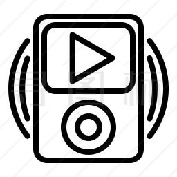 MP3播放器图标