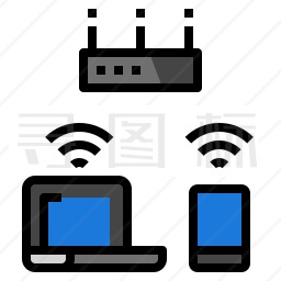 笔记本电脑和手机图标