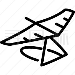 滑翔机图标