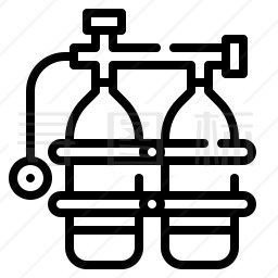 氧气罐图标