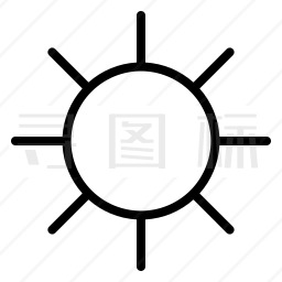 太阳图标