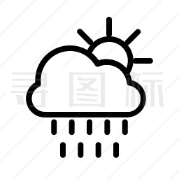 下雨图标