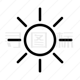 太阳图标