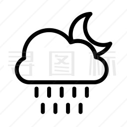 下雨图标