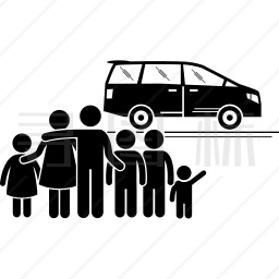 家庭SUV图标