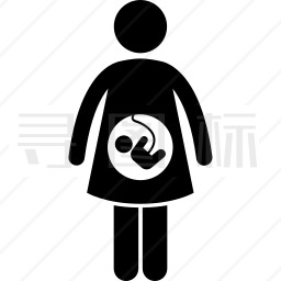 怀孕图标