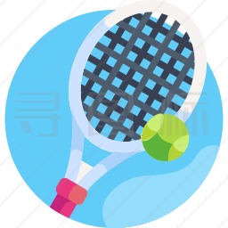 网球拍图标