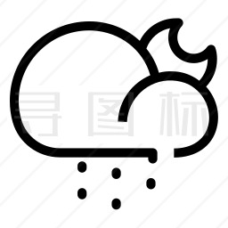 下雨图标