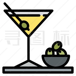 鸡尾酒图标