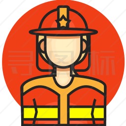 消防队员图标