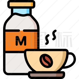 牛奶咖啡图标