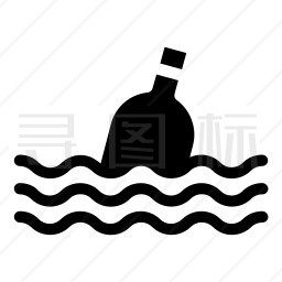 漂流瓶图标