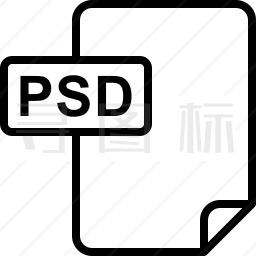 PSD图标