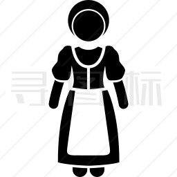 瑞士女人图标