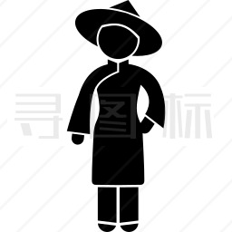 越南女人图标