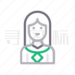 女孩图标