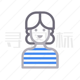 女孩图标